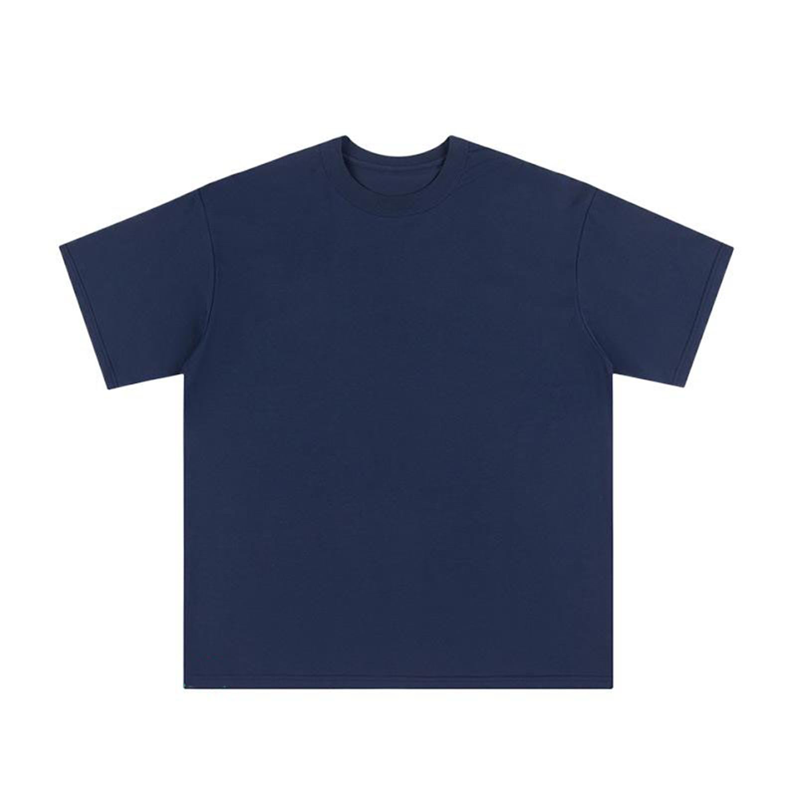 Herren T-Shirt Sommer Rundhals Atmungsaktiv Locker Casual Kurzarm Oberteil