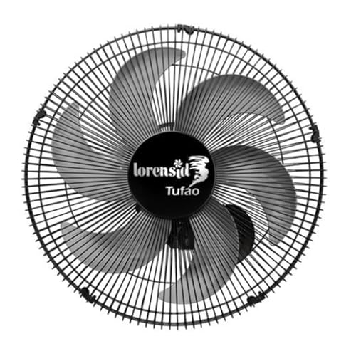 Ventilador De Parede Turbo Loren Sid 6 Pás 50cm M2 Bivolt