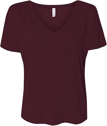 Bella + Canvas Womens Slouchy V-Neck 