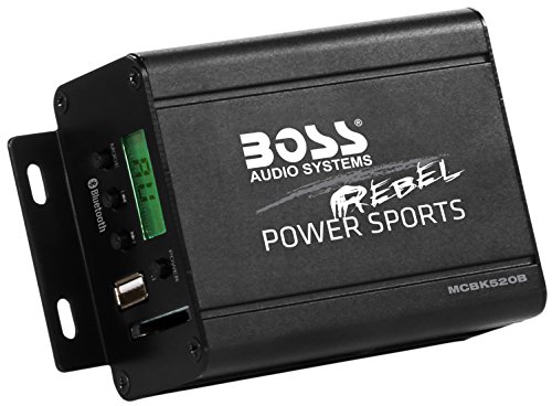 Boss Audio Systems Mcbk520B Motorcycle Speaker And Amplifier Sound System - Bluetooth, Weatherproof, 3 Inch Speakers, #TOP4