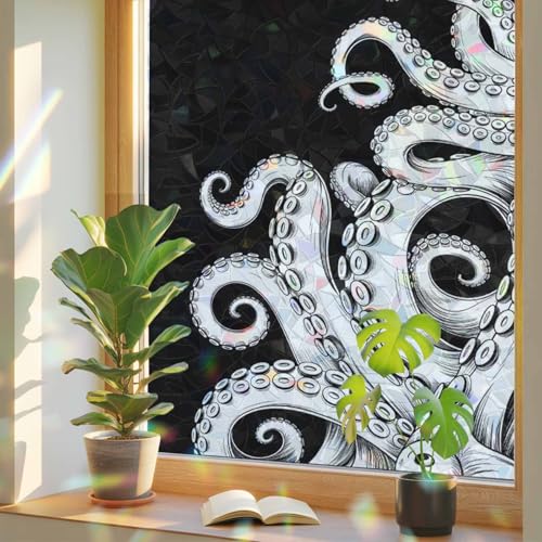 Vinilo Decorativo Ventana Privacy Film 19.6x39.3 Pulgadas miniatura 1