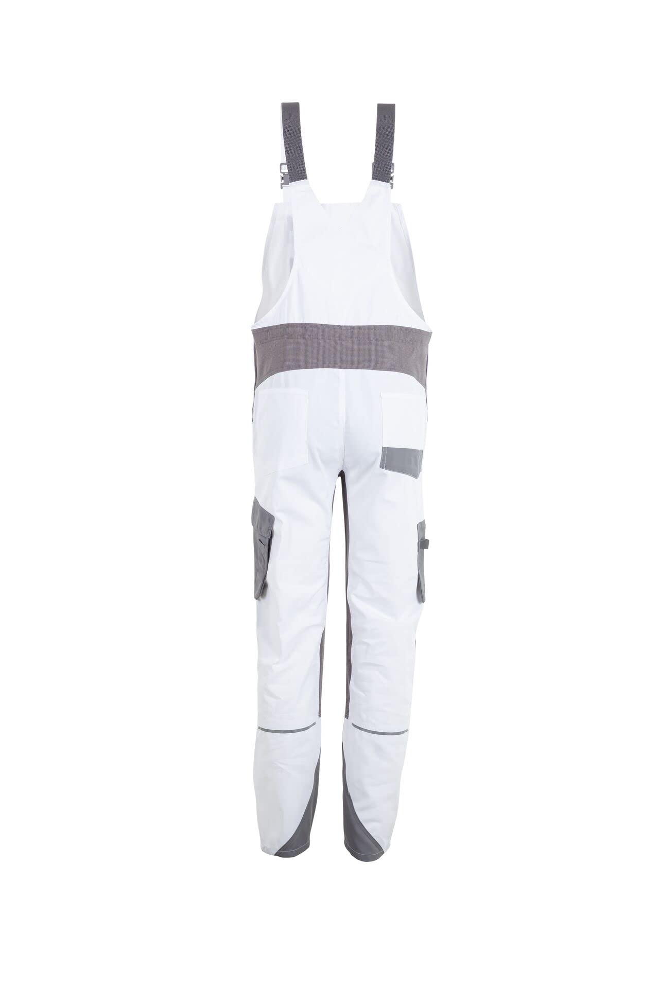 Planam Norit Herren Latzhose Weiss Zink Modell 6528 Größe 52