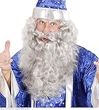 WIG & Maxi Beard – Grey Widmann LIBROLANDIA G0564 PARRUCCA E MAXI BARBA GRIGIA