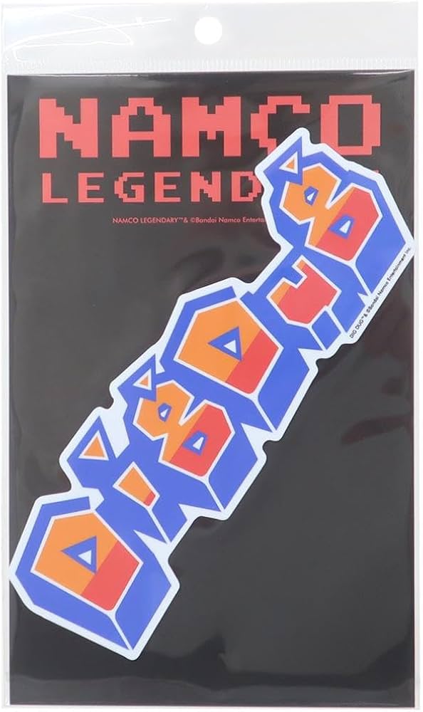 Amazon | ディグダグ[ダイカットステッカー]ナムコレジェンダリー