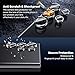AACL For Samsung Galaxy S24 Ultra Screen Protector Tempered Glass (3 pack)&Individual Alloy Ring for Samsung Galaxy S24 Ultra Camera Lens Protector (1 set),[Fingerprint Unlock][9H][Case Friendly]