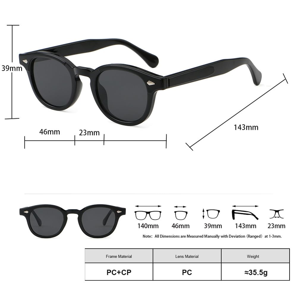 okrągłe okulary przeciwsłoneczne dla mężczyzn brązowe zielone unisex retro okulary przeciwsłoneczne dla kobiet męskie uv400 octan damskie akcesoria