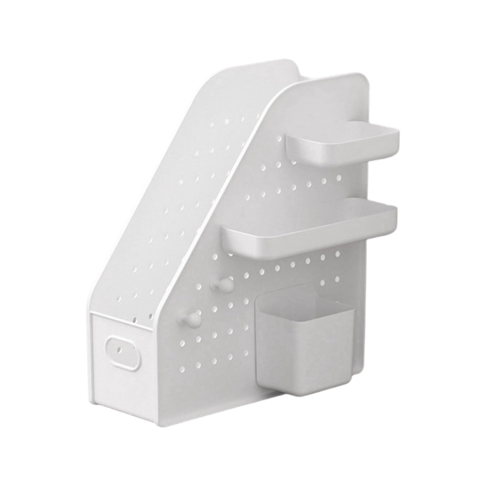 GTYLF Multifunctional Desk Organiser with Pegboard Removable Pen Cup and Storage Container for Home Desk Organization Desktop Organiser Pegboard Bookstand