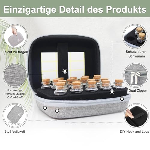 Saatgut Aufbewahrungsbox, Lagerung von Saatgut, Saatgut Aufbewahrung mit Etiketten Aufklebern und Trichter, Samen Organizer, Seed Storage Organizer – Bild 3