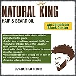 SFC Natural King Pro-Growth Hair & Beard Oil with Jamaican Black Castor Oil 7.1 oz. - Image 3