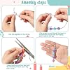 WATINC DIY Cross Keychain Making Crafts - Christine Cross Beads Bracelet Necklace Making Craft Kits, Letter Beads for Jewelry Accessories Festival Party Gift Favor for Women Men (306Pcs) #2