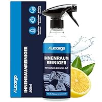 LICARGO Innenraumreiniger Auto 500 ml - Neuwagen-Frische in Minuten - Kraftvoll & schonend - Cockpitpflege Auto für Kunststoff, Leder & Armaturen - Polsterreiniger & Cockpitspray für den Innenraum