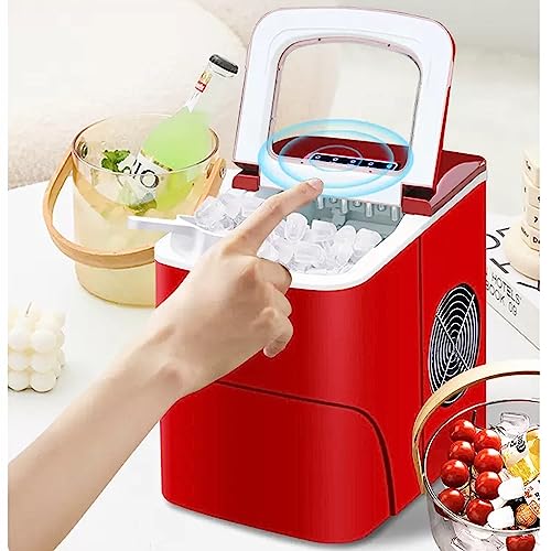 Eismaschine für Tischeismaschine, Eismaschine für 6 Minuten 9 Eiskugeln, 33 Pfund/24 Stunden, tragbare Eismaschine mit Selbstreinigung, Eiswürfelmaschine G 8 Eismaschine für Tischeismaschine, Eismaschine für 6 Minuten 9 Eiskugeln, 33 Pfund/24 Stunden, tragbare Eismaschine mit Selbstreinigung, Eiswürfelmaschine G