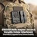 STBCIUGR Molle Attachments for Vests, Holsters, Taser, Backpacks, 3