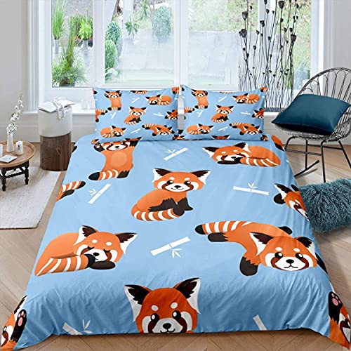 Produktbild von Kühlende Bettwäsche 135x200 3D-Panda-Bettwäsche (3-teilig) – Süße Cartoon-Deko Für Kinderzimmer & Paare Leinen Bettwäsche 135 X 200