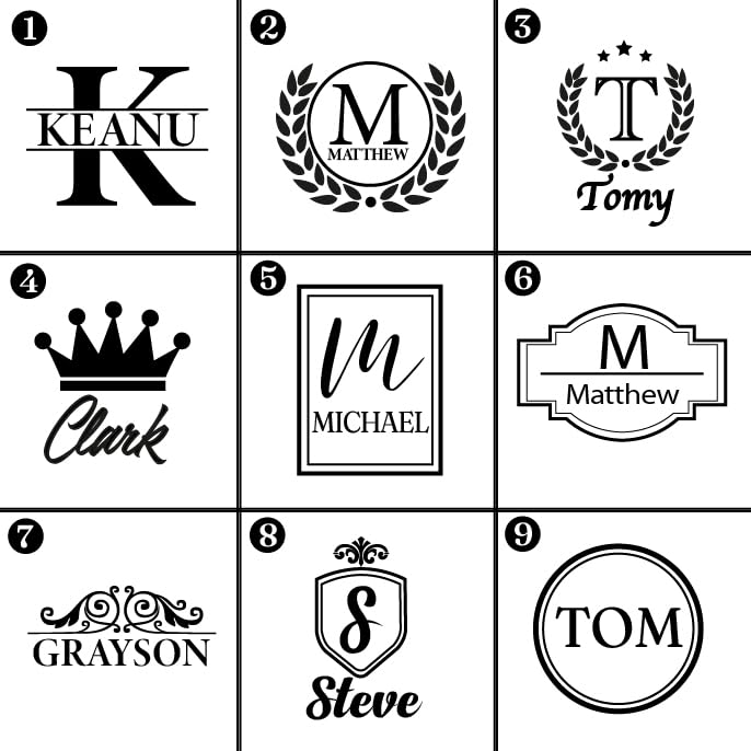 Miniatura 9 de Genuine Leather Customized Wallet For Men Who Have Everything, Anniversary Gift for Him, Christmas Gifts for Men, Birthday Gift for Husband, Custom