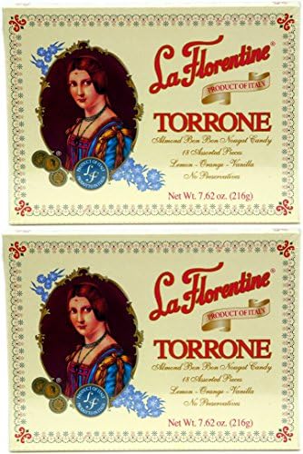 La Florentine Torrone 18 pc Assortment Box, Pack of 2