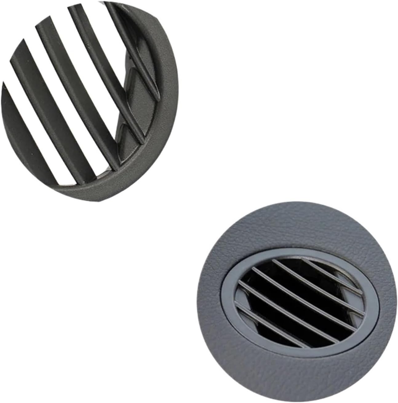 Car Dashboard Round Vent Outlet Grille Cover Left/Right Side A/C Air Vent Outlet Grille Fit for Benz(Right)