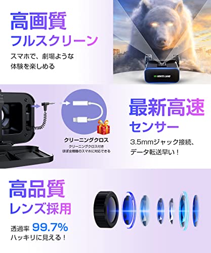 ZOZOTOP VRヘッドセット VR-J20 の商品画像 2