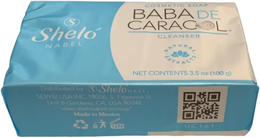 Snail Baba Cosmetic Soap, Facial and Body Snail Slime Bar 3.5OZ