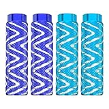 QUARKZMAN 2 Pares De Pegs para Bicicleta De Aleación De Aluminio Pegs Traseros para Acrobacias Pedalines Antideslizantes para Ejes De 3/8" para Bicicleta De Montaña BMX Azul Y Azul Cielo