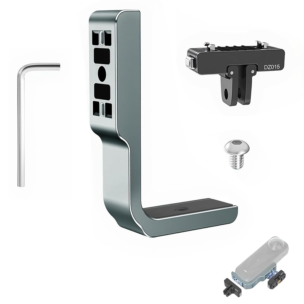 ZORBES® Compatible with Insta 360X5/4/ Ace/Ace pro2/1, L-Type Action Camera Horizontal and Vertical Recording Bracket & Matching Magnetic Mount, Universal Action Camera Bracket-image-32