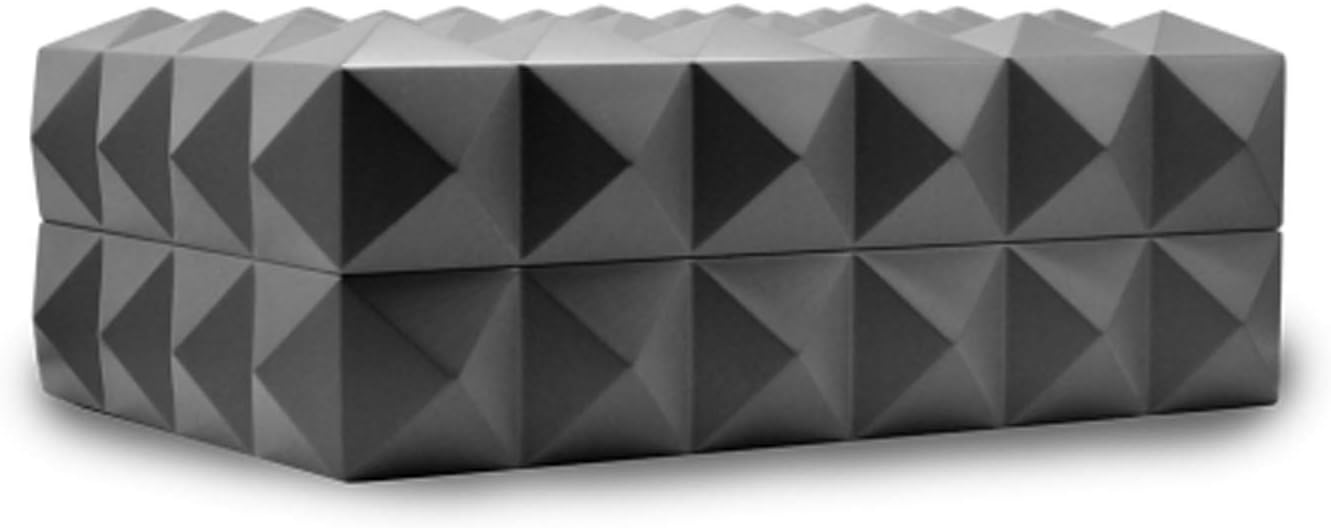 Colibri Gunmetal Quasar Desktop Humidor Holds 40-45 Cigars