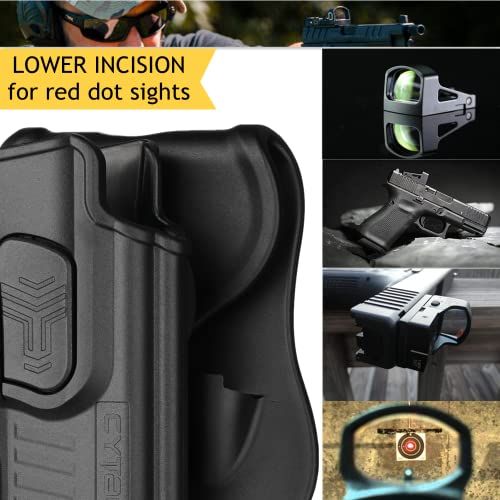 Sig P365 Holsters, Owb Holster For Sig Sauer P365 Micro-Compact 9Mm / P365 Xl / P365 Sas - Index Finger Released | Adjust. Cant | Autolock | Outside Waistband | Silicone Pad Paddle | Matte Finish -Rh #TOP3