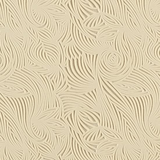 Cool Tools - Flexible Mega Tile - Floral Scrolls - 9.25