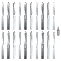 Universele houtschroeven - gehard RVS - turbodraad - 4 mm
