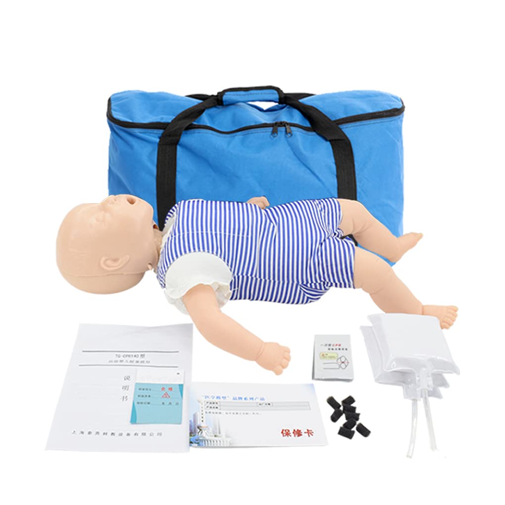 60 cm Große Wiederbelebungspuppen Für Babys, Erste-Hilfe-Modell, Herz-Lungen-Wiederbelebungsmodell, Baby-Säuglings-Trainingspuppe, Forschung Zu Atemwegsobstruktionen Bei Säuglingen