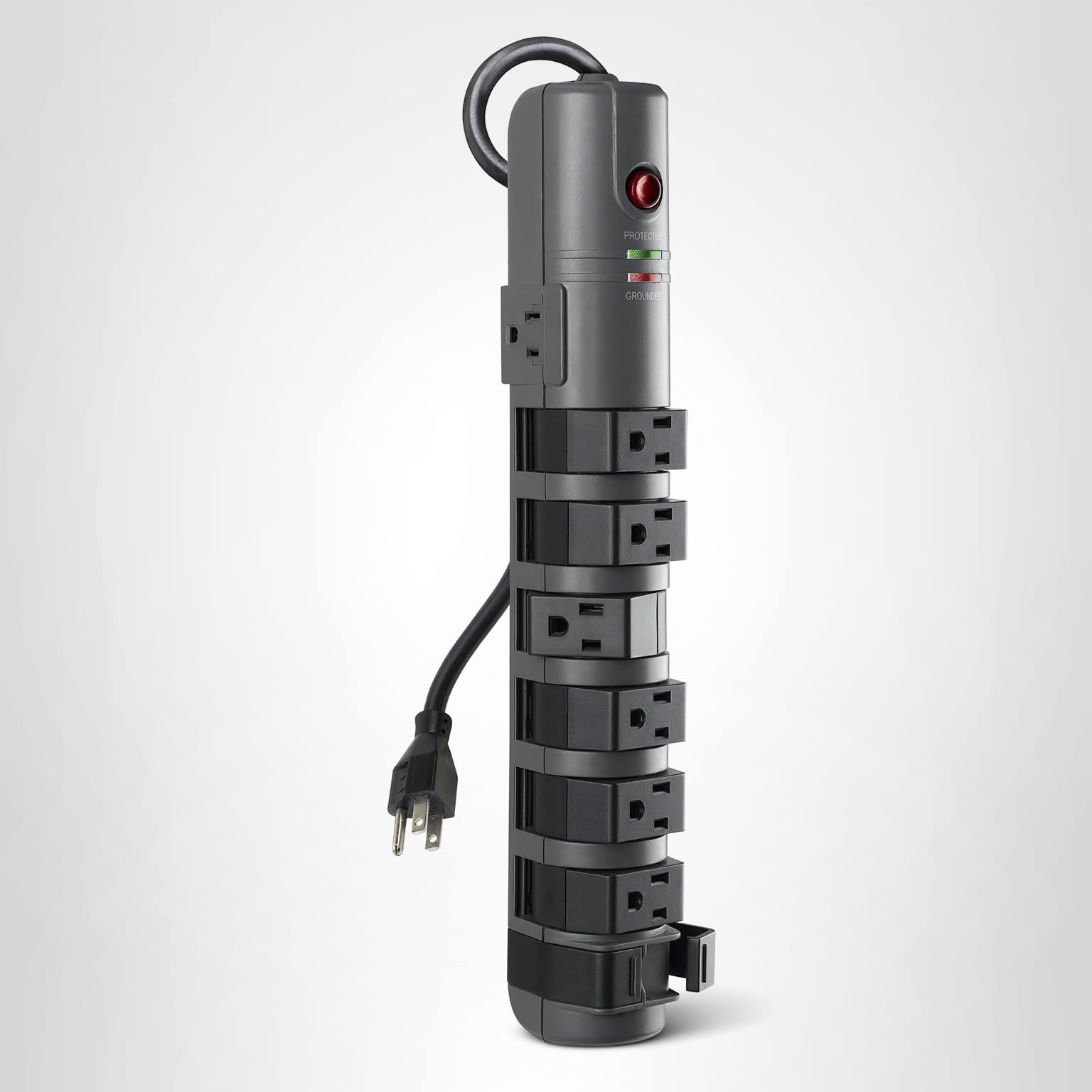 Amazon.com: Belkin 8-Outlet Pivot-Plug Power Strip Surge Protector