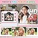 Kids Camera Gift for Girls: Dual Lens Instant Print Digital Camera Christmas Birthday Gifts Toys for 3 4 5 6 7 8 9 10 Year Old Girls Boys Stocking Stuffers for Girl Boys Age 3-12 with 32GB Card (Pink)