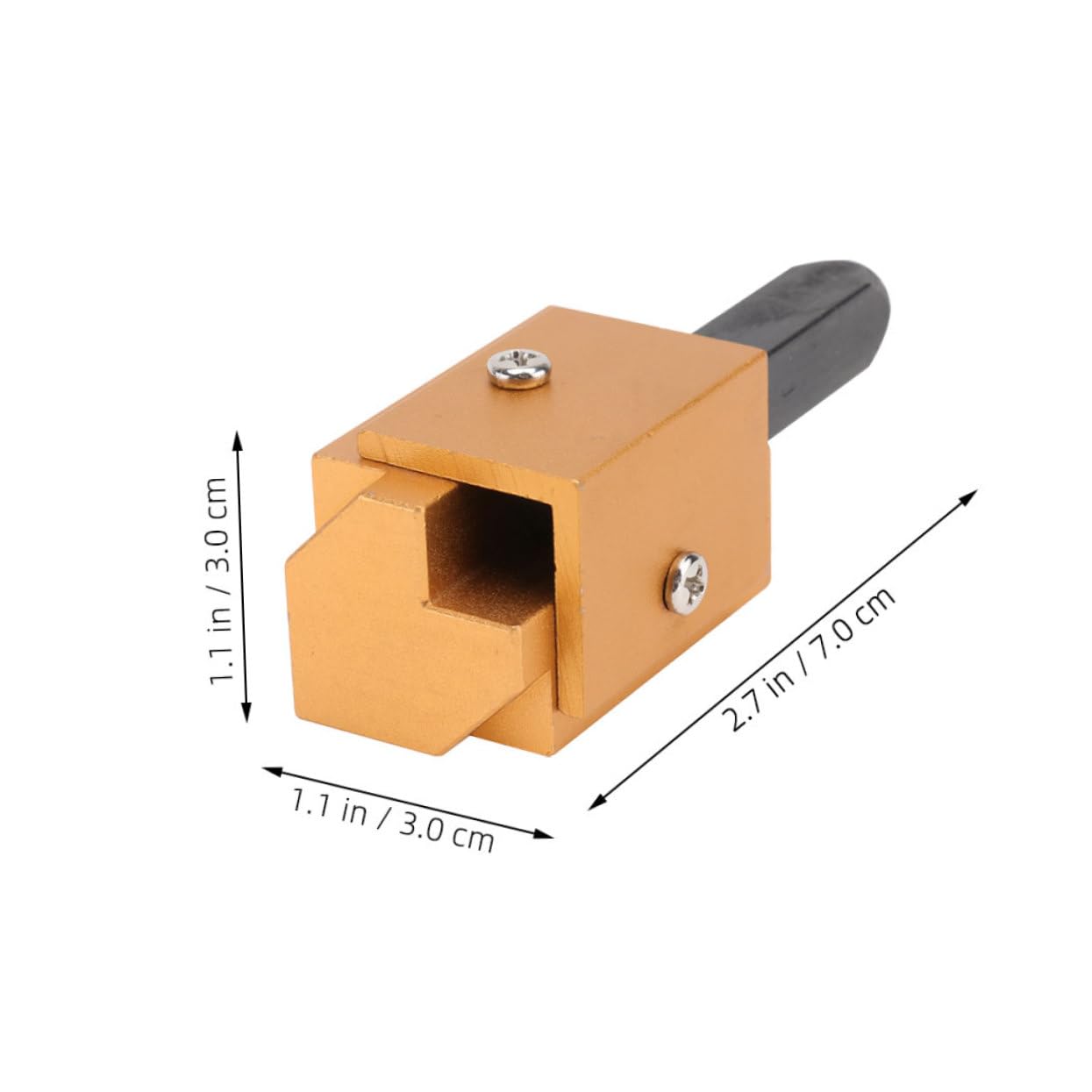 IWOWHERO Woodworking Corner Chisel Right Angle Cutting Tool High Wear Resistance Easy to Use Compact Design