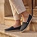 Imagen de GLAMORA Alpargatas Hombre Esparto Náuticos Lona Sin Cordones Transpirables Antideslizantes Zapatos Verano Slip On Calzado Casual Ligero Cómodo Mocasín Tela Suela Yute Estilo Comodidad navy-43