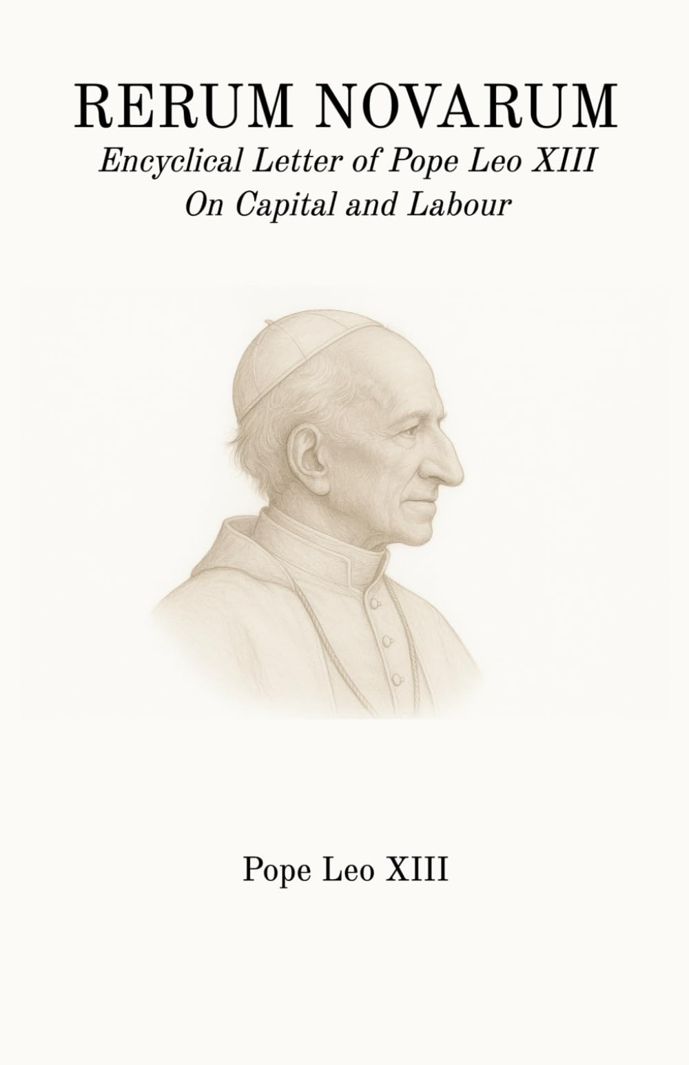 Rerum Novarum: Encyclical Letter of Pope Leo XIII On Capital and Labour