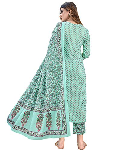 Image of Vbuyz Women's Rayon Printed & Embroidered Anarkali Regular Fit Kurta