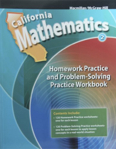 Homework Practice and Problem Solving Practice Workbook Grade 2 (California Mathematics)