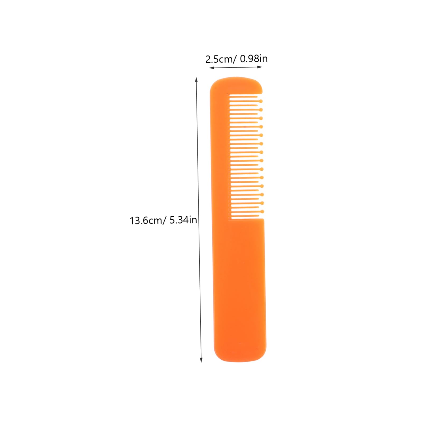 HAPINARY Travel Comb for Women Boys and Girls 2pcs Baby Hair Detangler Comb Set Soft Round Teeth for Gentle Scalp Care