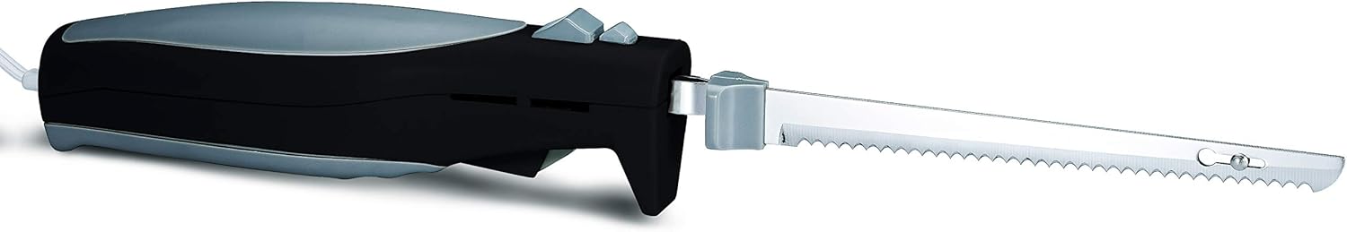 Courant Electric Knife Effortless Slicing and Carving, Soft Comfort Grip Handle with Precision Blades and Even Slicer: Home & Kitchen