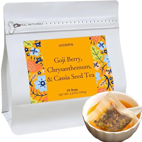 Traditional Chinese Herbal Tea with Wolfberry, Chrysanthemum & Cassia Seed