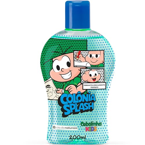 Turma da Mônica Kids, Colônia Infantil, Splash, Cebolinha, 200ml