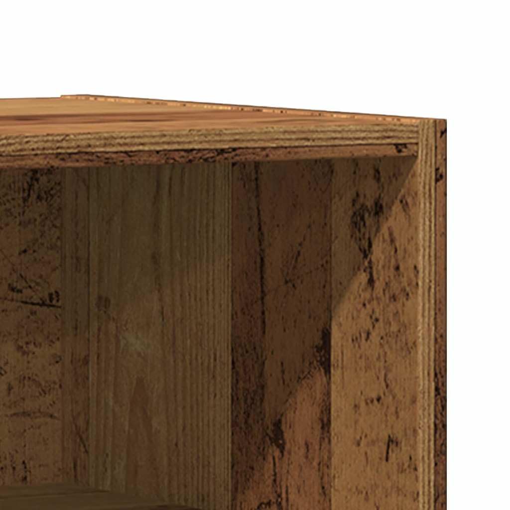 Eleganter Nachttisch aus Holzwerkstoff mit Stauraum und stabiler Platte für Wohnzimmer und Schlafzimmer