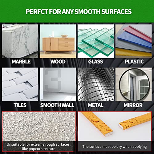 Longking 10 Ft Self-Adhesive Caulk And Trim Strips For Tiles, Floors, Ceilings, Countertops And More In Rose Gold #TOP5