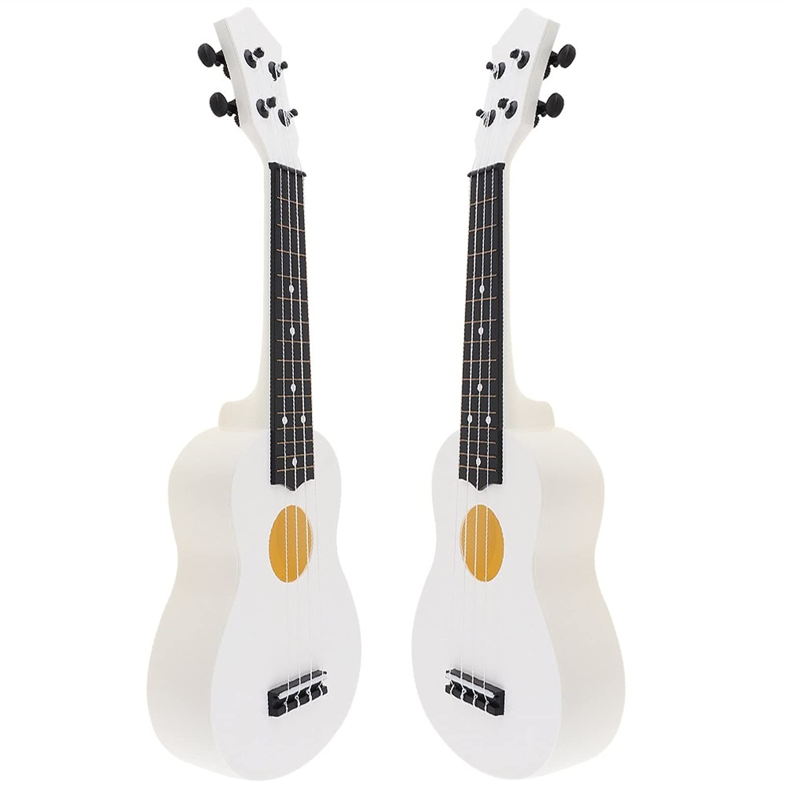 Ukulele koncertowe Początkujący Ukulele 21 Cal Wysokiej Jakości Przenośny Sopran Ukulele 15 Progu Materiał ABS 4 Struny Gitara Hawajska Z Kilofem Dla Dzieci I Początkujących