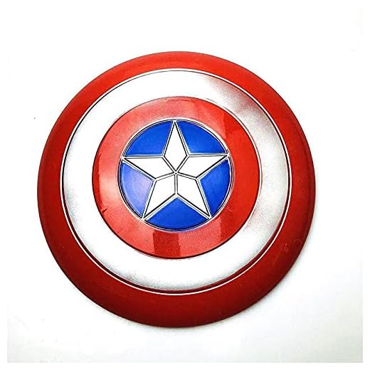 30cm Captain America Shield Superhero Props ABC Plastic Shield Kids Halloween Cosplay Födelsedagspresenter Rollspel Leksak Bar Vägghängande dekorationer
