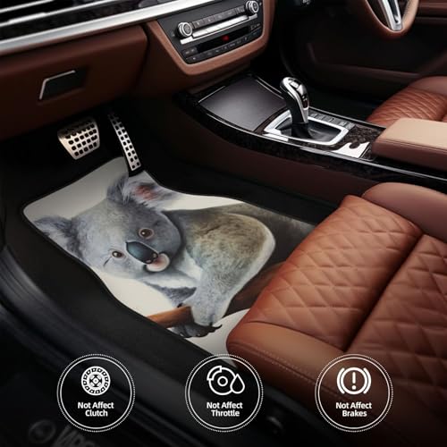 Alfombrillas para coche universales de 4 piezas para SUV y camionetas familiares 5