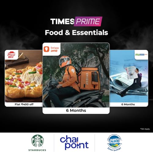 Image of Times Prime Premium Membership | Exclusive Benefits for Lifestyle, Movies & Travel | Watch on TV, Mobile, Laptop (Email Delivery of Membership Code within 2 Hours)