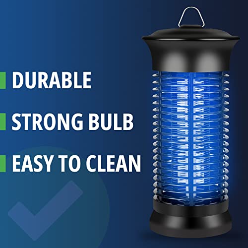 Elegant Modern Design Bug Zapper Outdoor - Kid And Pet Safe Durable Mosquito Zapper Outdoor Effective For All Patio And Backyard Electric Bug Zapper Electric Mosquito Zapper Outdoor Bug Zapper #TOP2