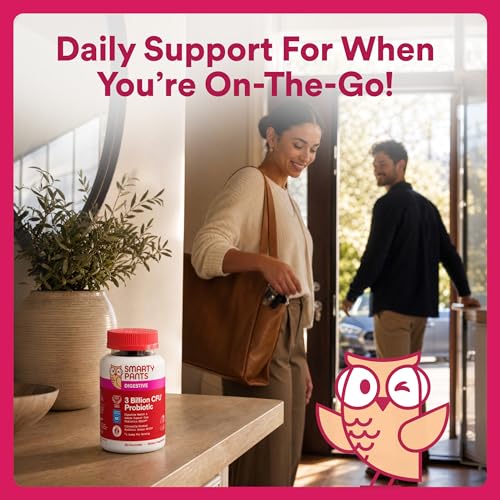 SmartyPants Adult 3 Billion CFU Probiotic Gummies, Gut Health, 30 Ct - image 8