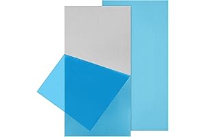 2Pack 6061 T651 Aluminum Flat Sheet 0.125 Inch Thick 1/8 Inch Rectangle for Industry